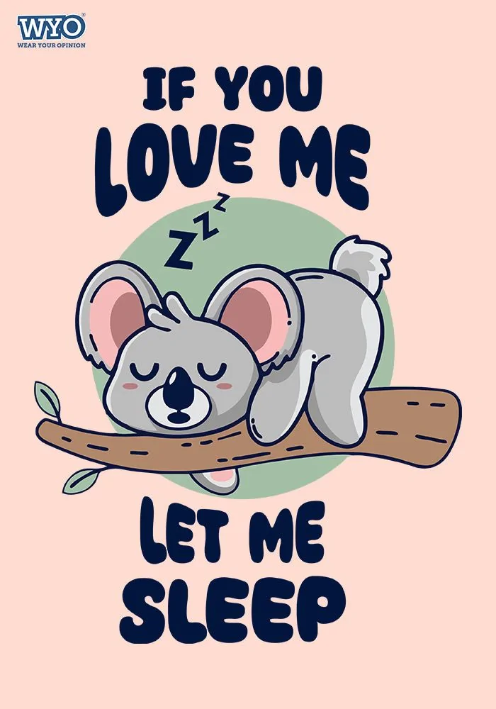 Let Me Sleep Kids T-Shirt