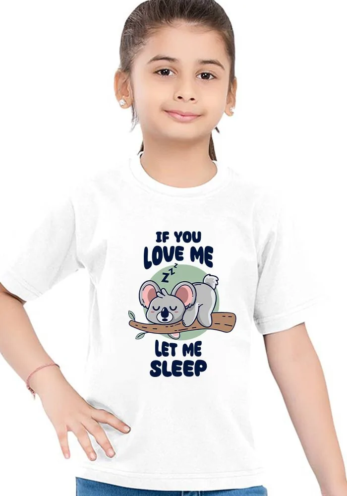 Let Me Sleep Kids T-Shirt