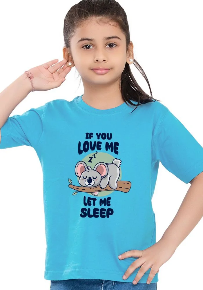 Let Me Sleep Kids T-Shirt