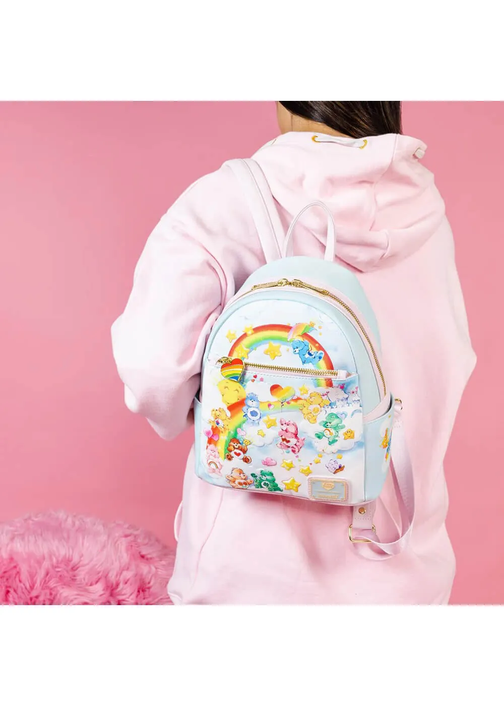 Loungefly Care Bears Cloud Party Backpack