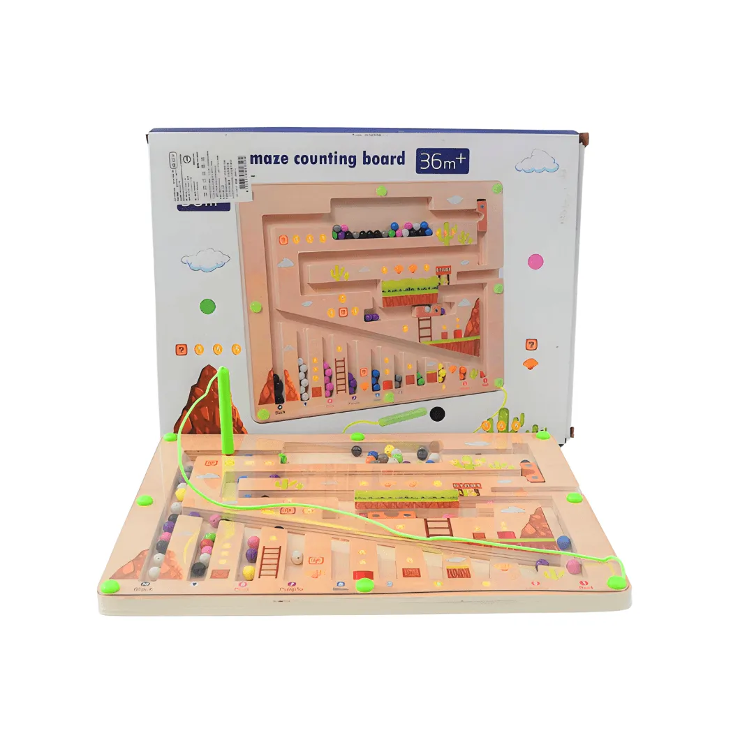 Magnetic Maze Counting Board | Game for Kids