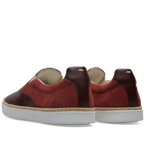 Maison Margiela 22 Leather Welt Slip On SneakerBordeaux