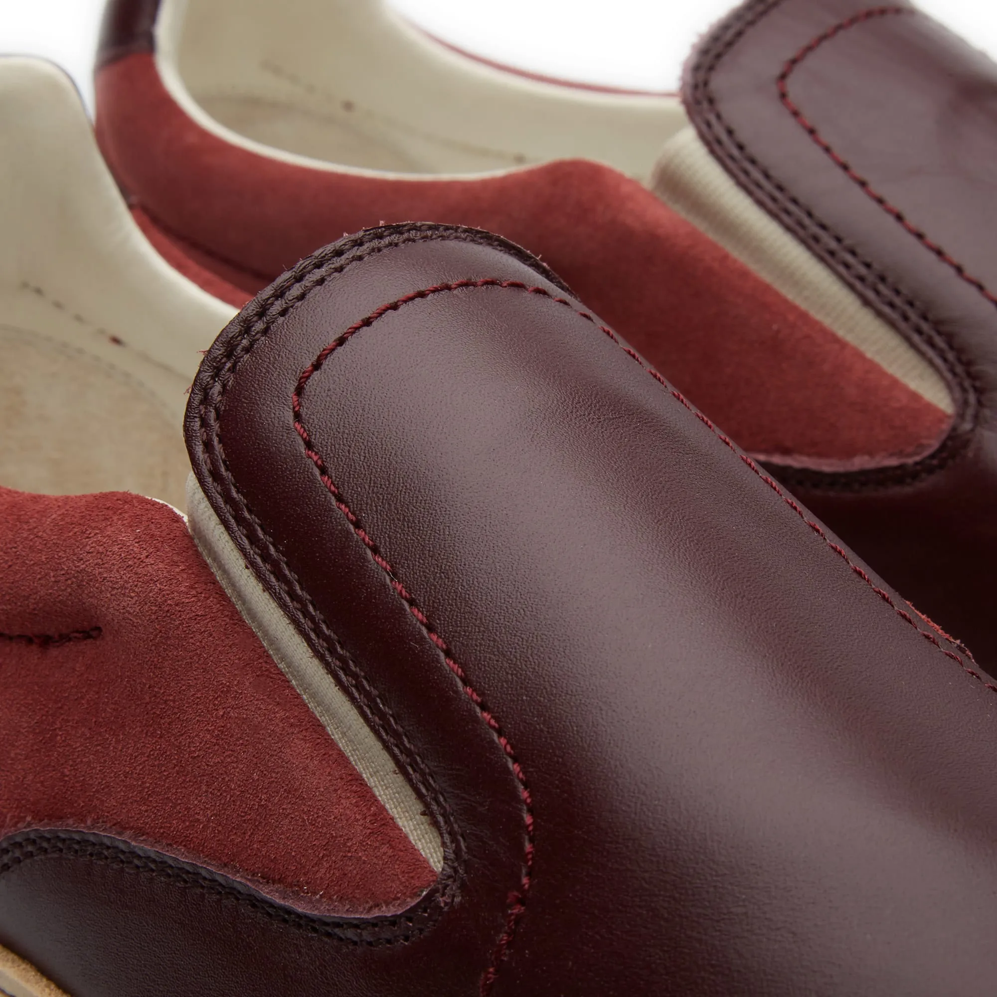 Maison Margiela 22 Leather Welt Slip On SneakerBordeaux