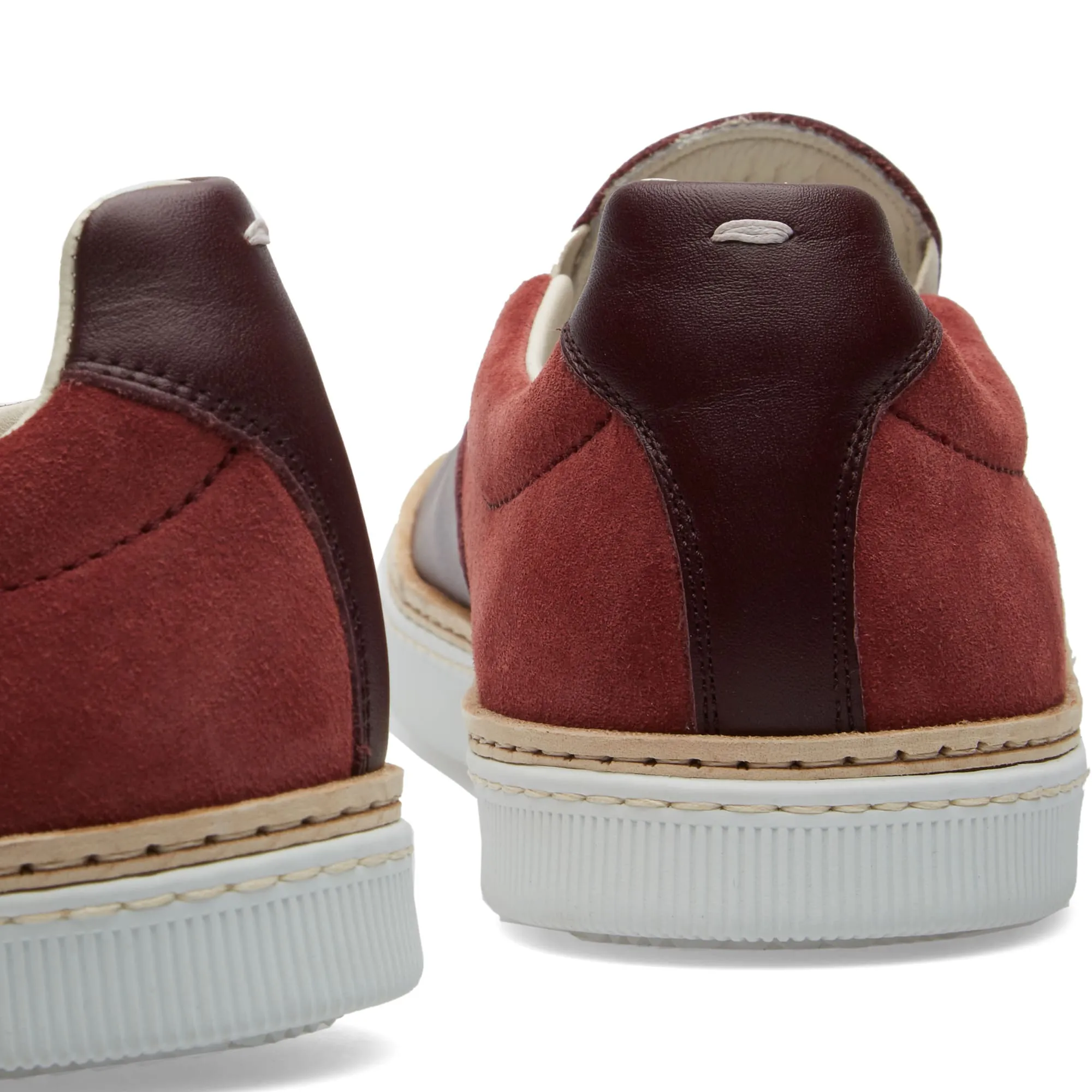 Maison Margiela 22 Leather Welt Slip On SneakerBordeaux