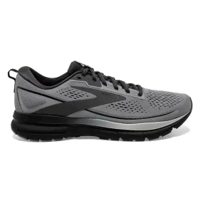 Men's Brooks Trace 3, Grey/Black/Ebony, 12 D Medium