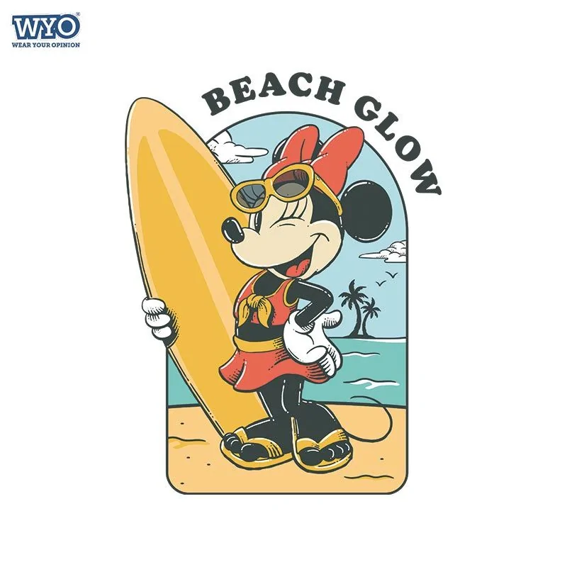 Minnie Beach Glow Kids T-Shirt