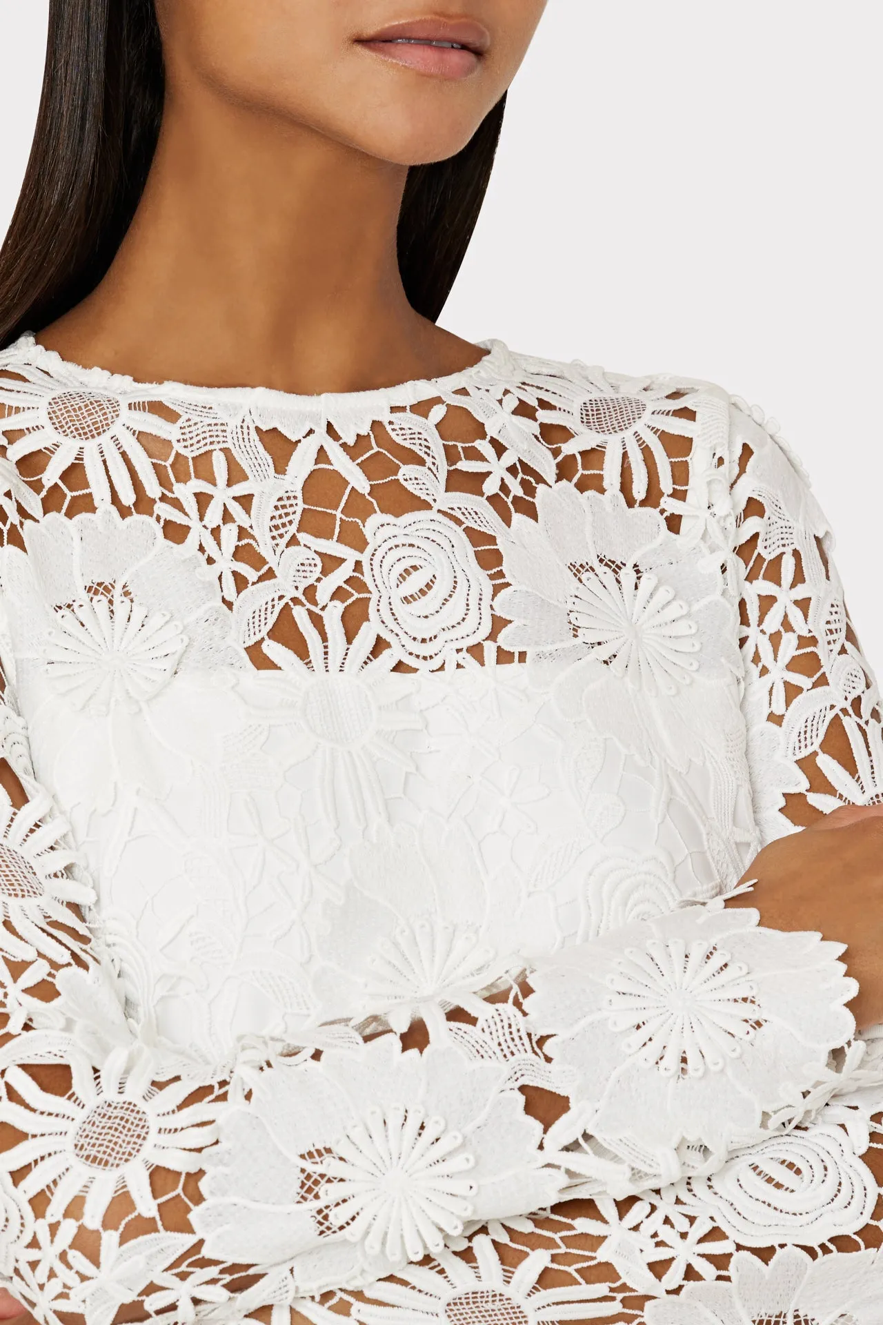 Nessa 3D Lace Dress