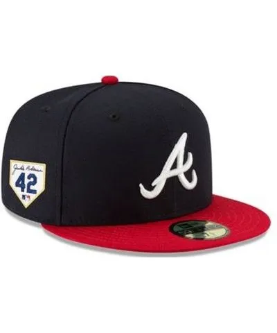 New Era Men's MLB Atlanta Braves 2024 Jackie Robinson Day 59FIFTY Fitted Hat