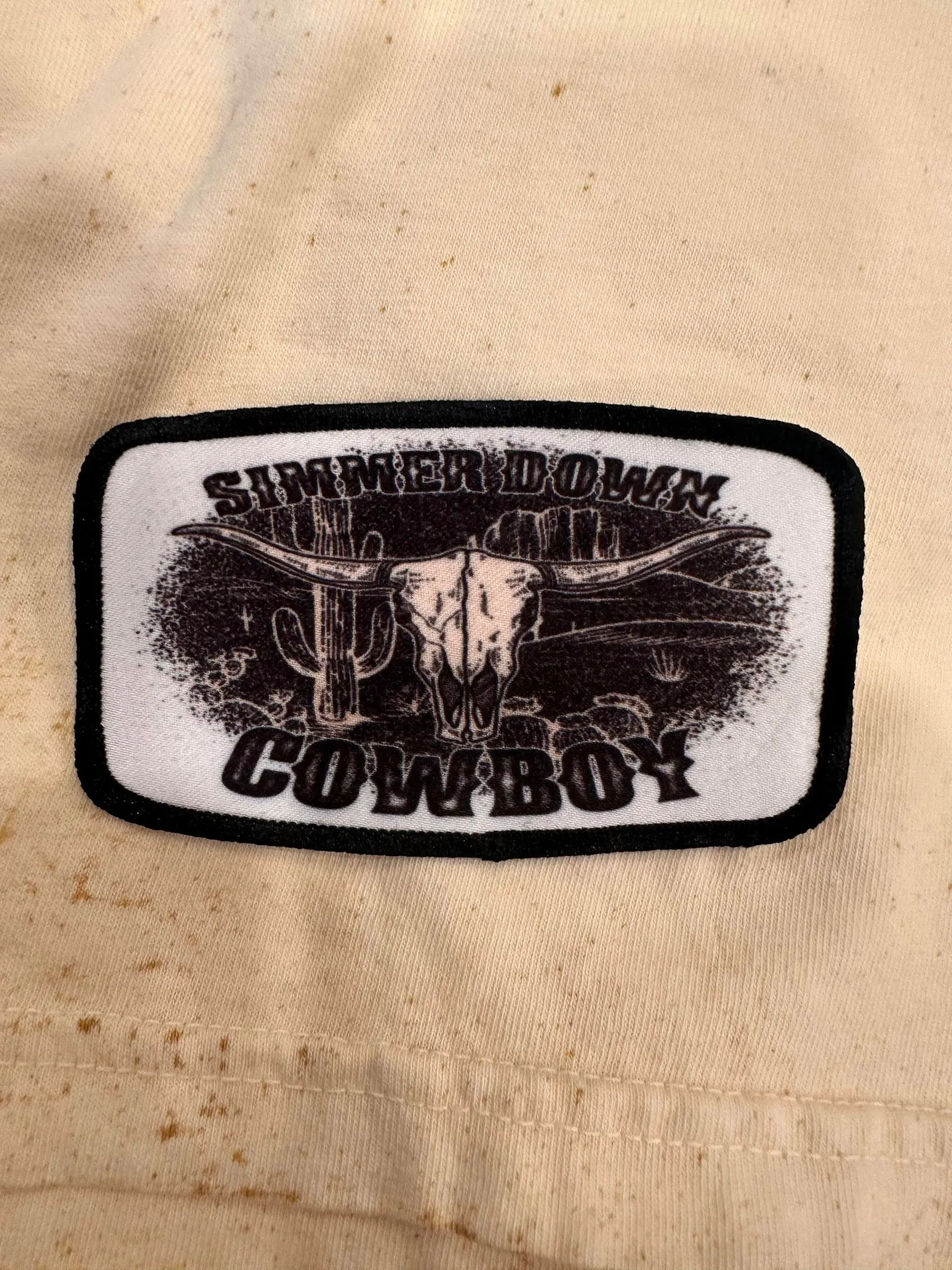 P12 Western Rectangle Patches ready for your Hat Bar