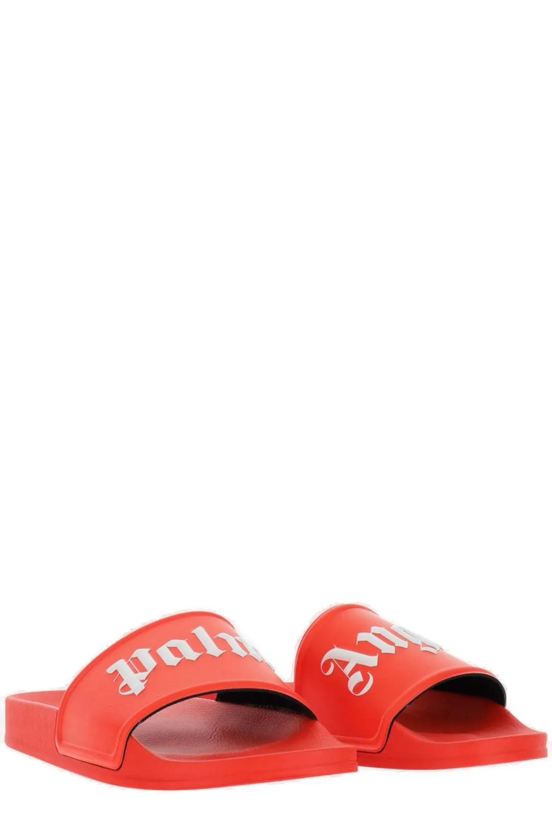 Palm Angels Logo Printed Slip-On Slides