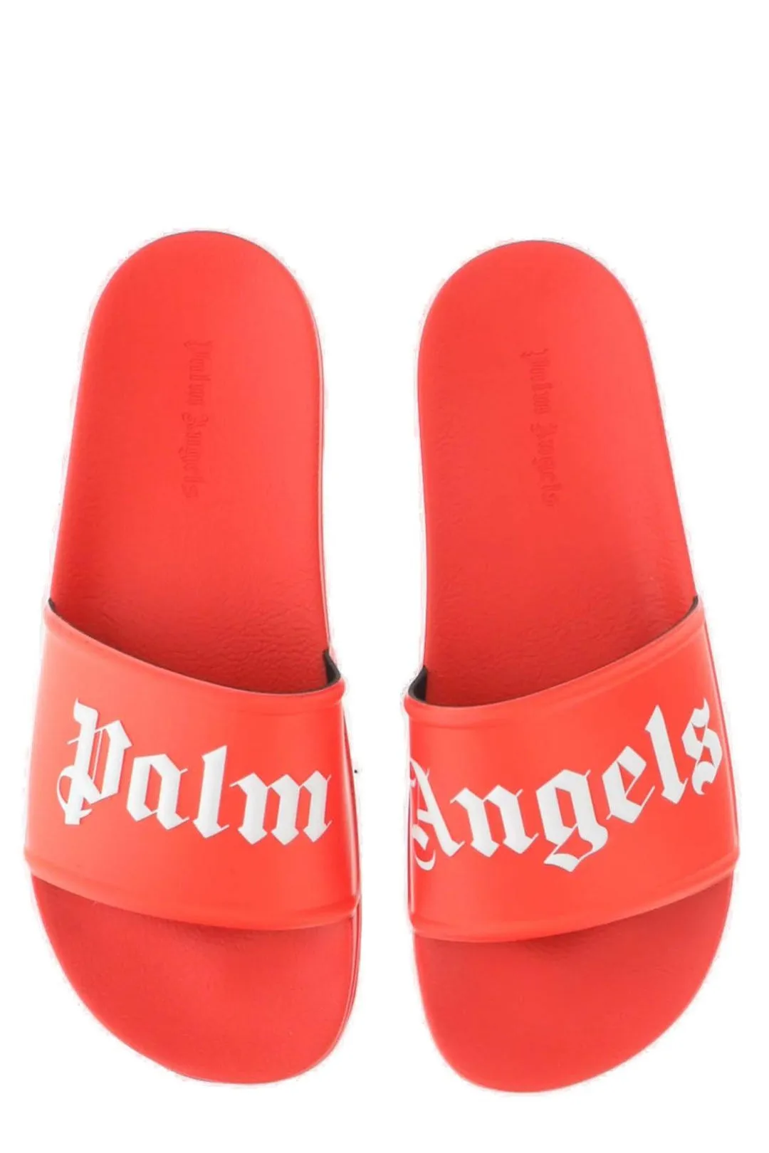 Palm Angels Logo Printed Slip-On Slides