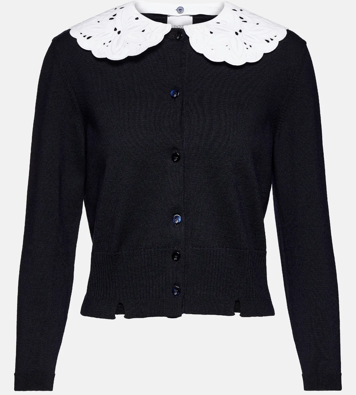 PATOU  |Casual Style Long Sleeves Office Style Elegant Style