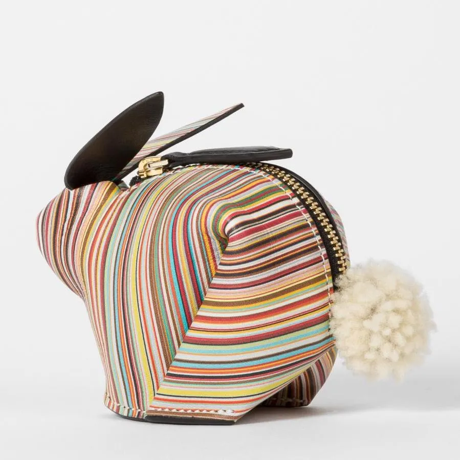 Paul Smith - Rabbit Coin Purse in Multi Stripes