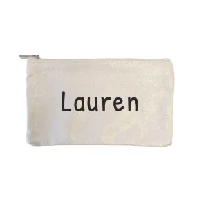 Personalised Glitter Purse