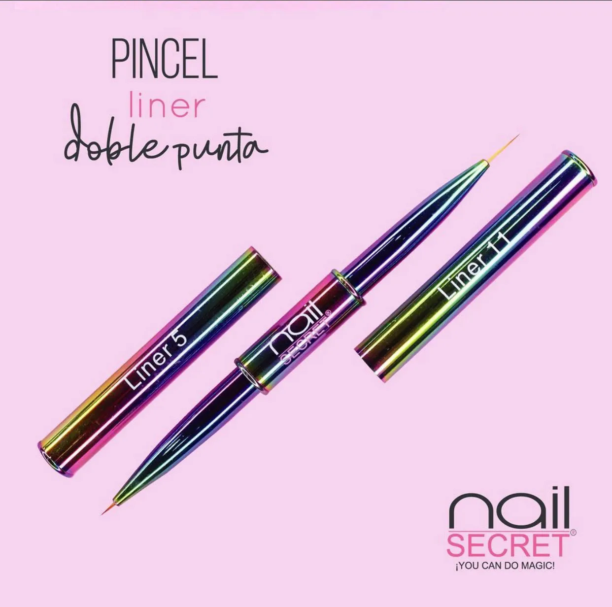 Pincel Liner doble punta