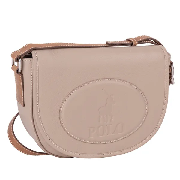 Polo Benton Flapover Bag Taupe