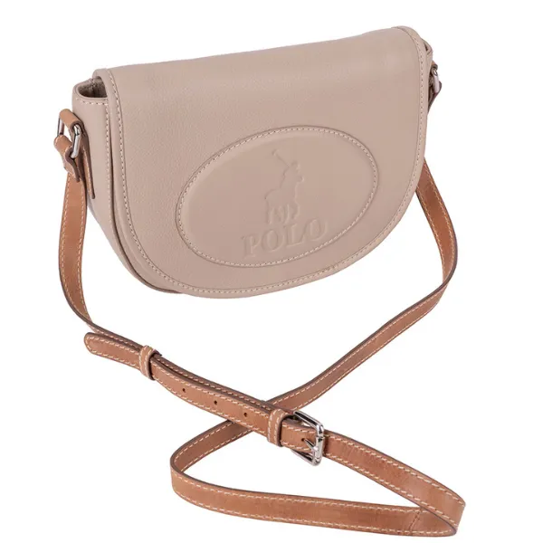 Polo Benton Flapover Bag Taupe