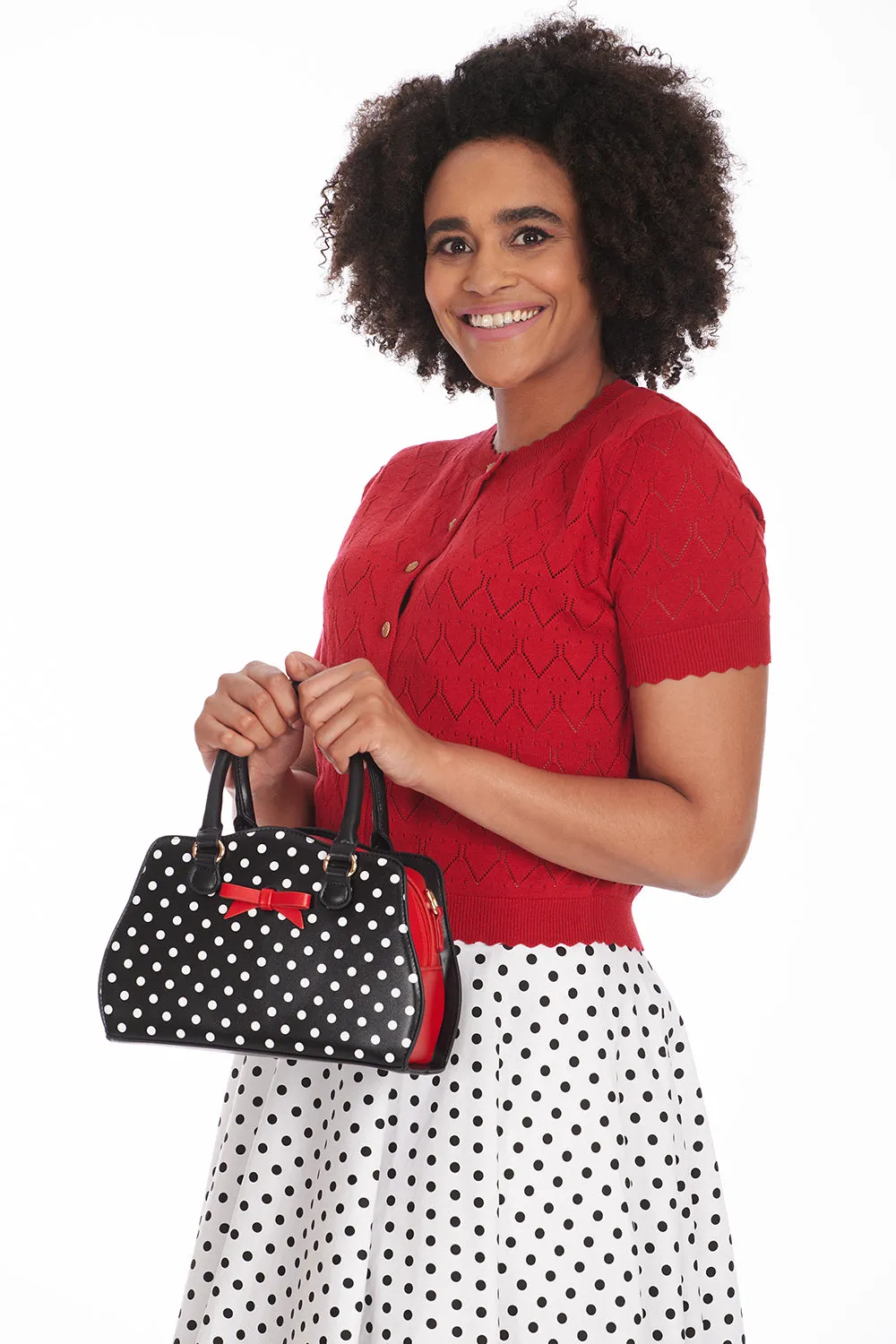 POPPY POLKA HANDBAG