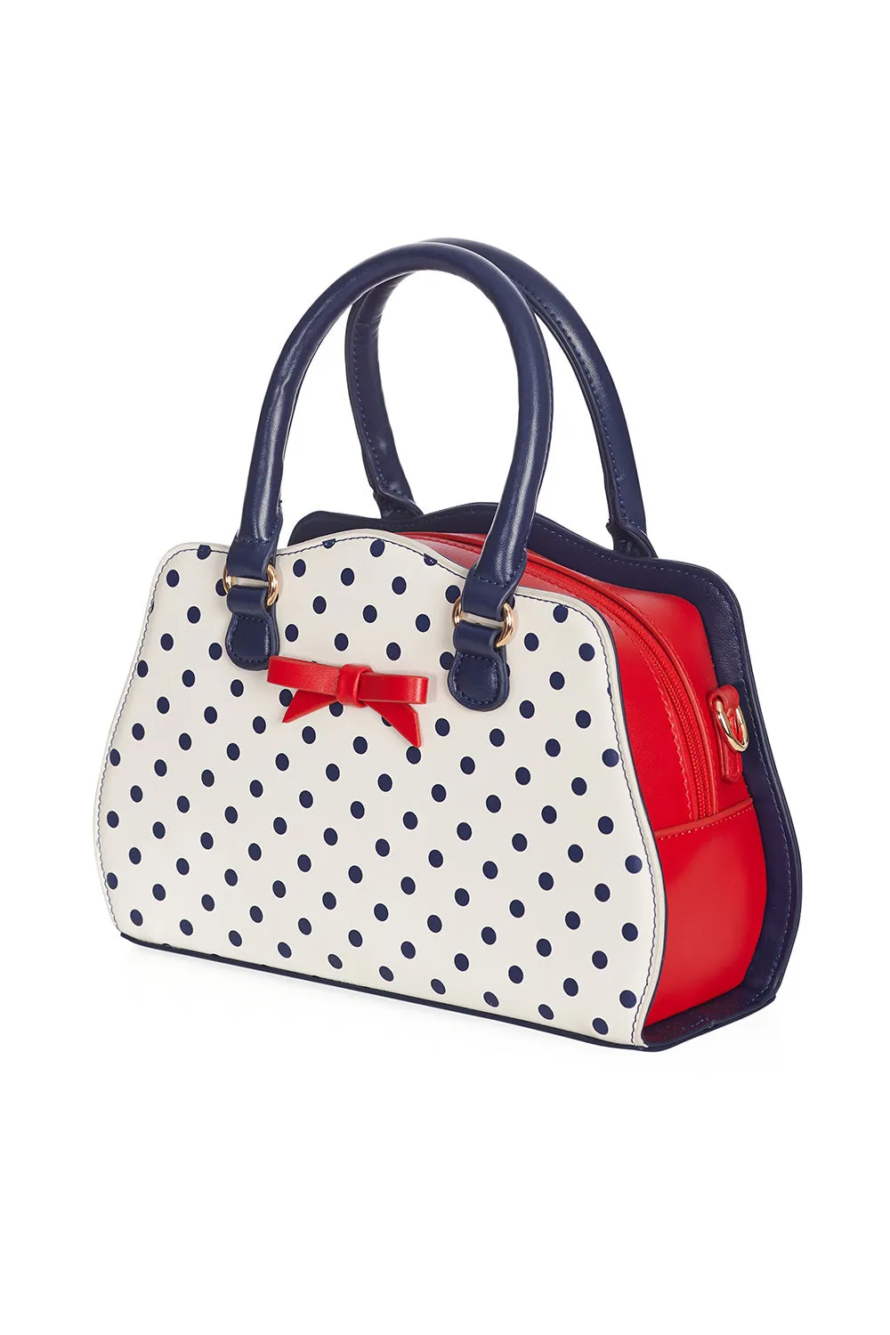 POPPY POLKA HANDBAG