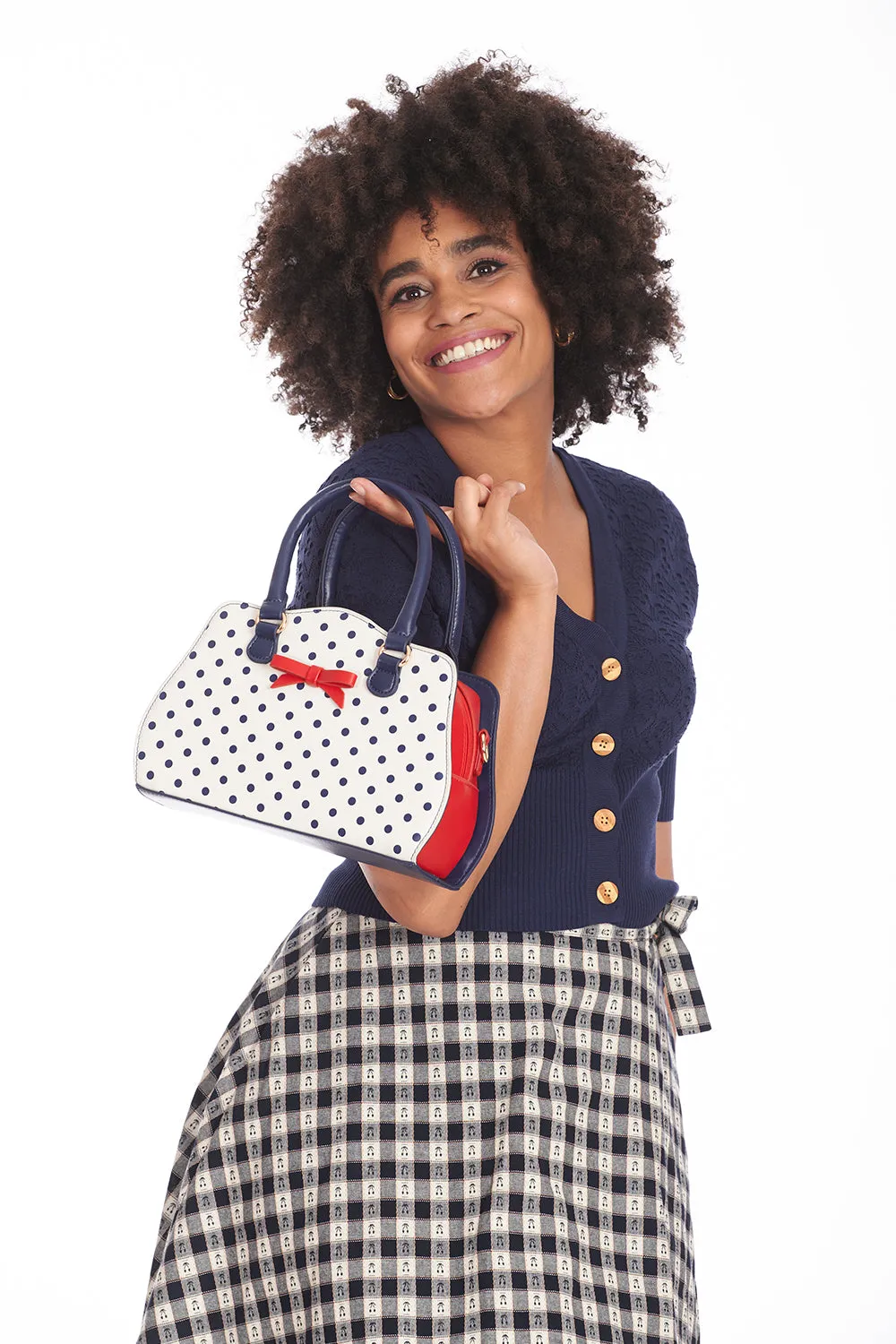 POPPY POLKA HANDBAG