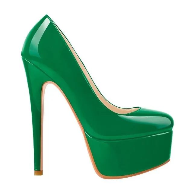 Pumps Queen Tigers (Green)