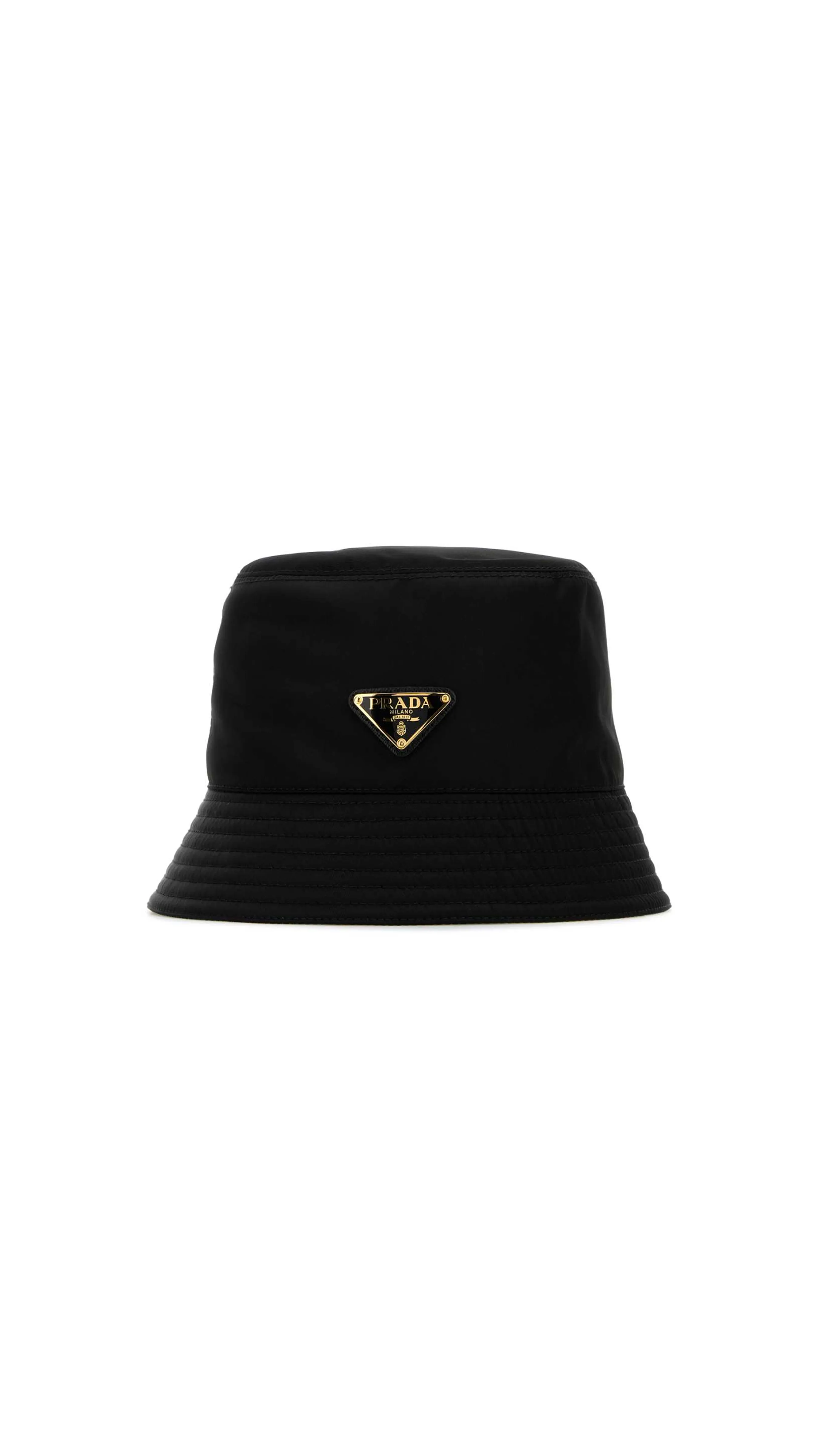 Re-Nylon Bucket Hat - Black\Gold