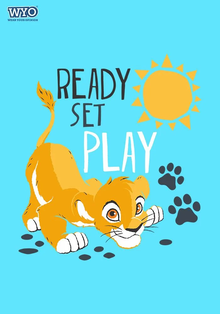 Ready Set Play Simba Kids T-Shirt