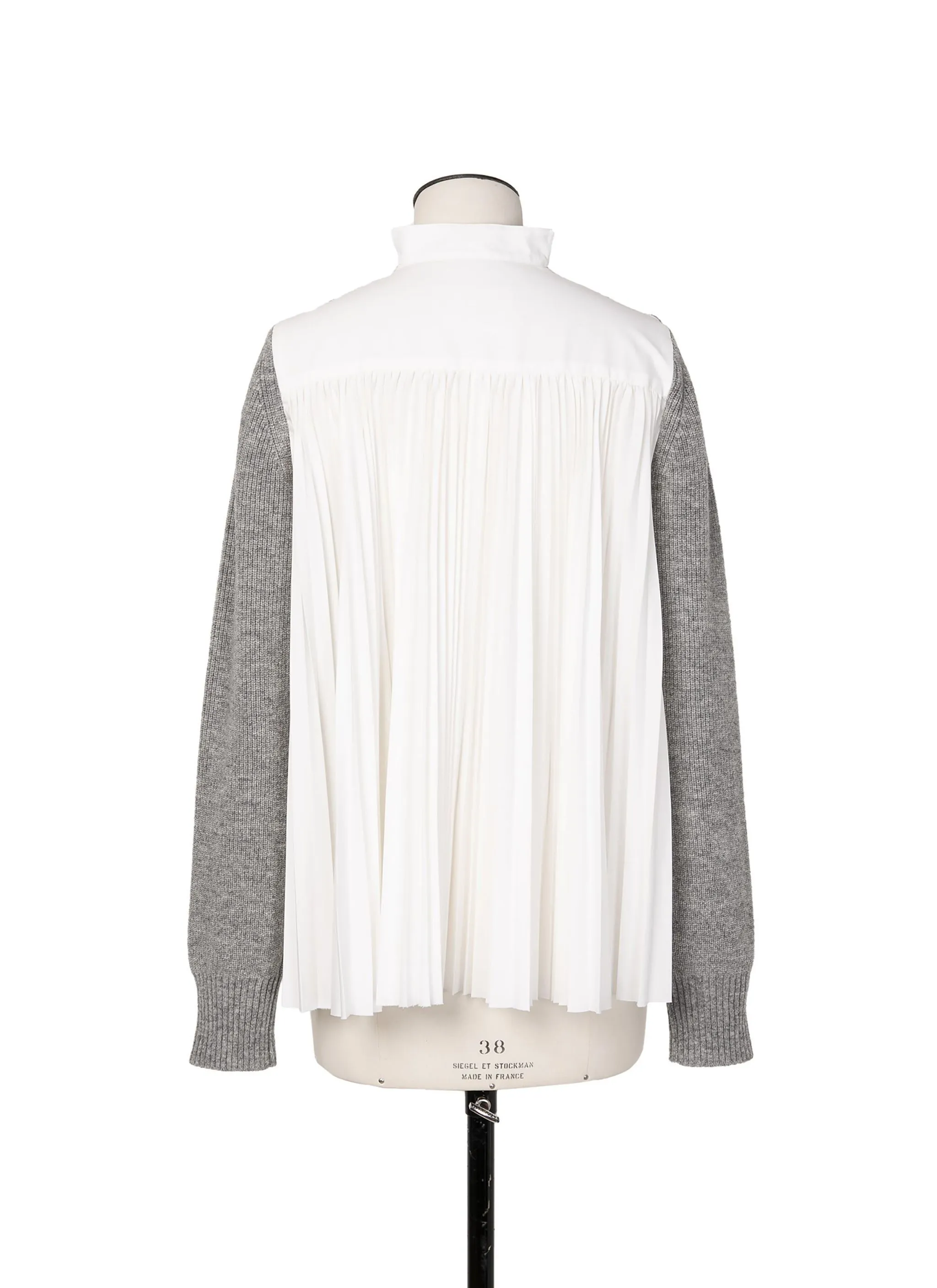 sacai  |Casual Style Wool Long Sleeves Plain Cotton Office Style