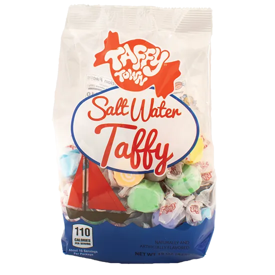 Salt Water Taffy Variety Pack (15 oz.) Made in USA