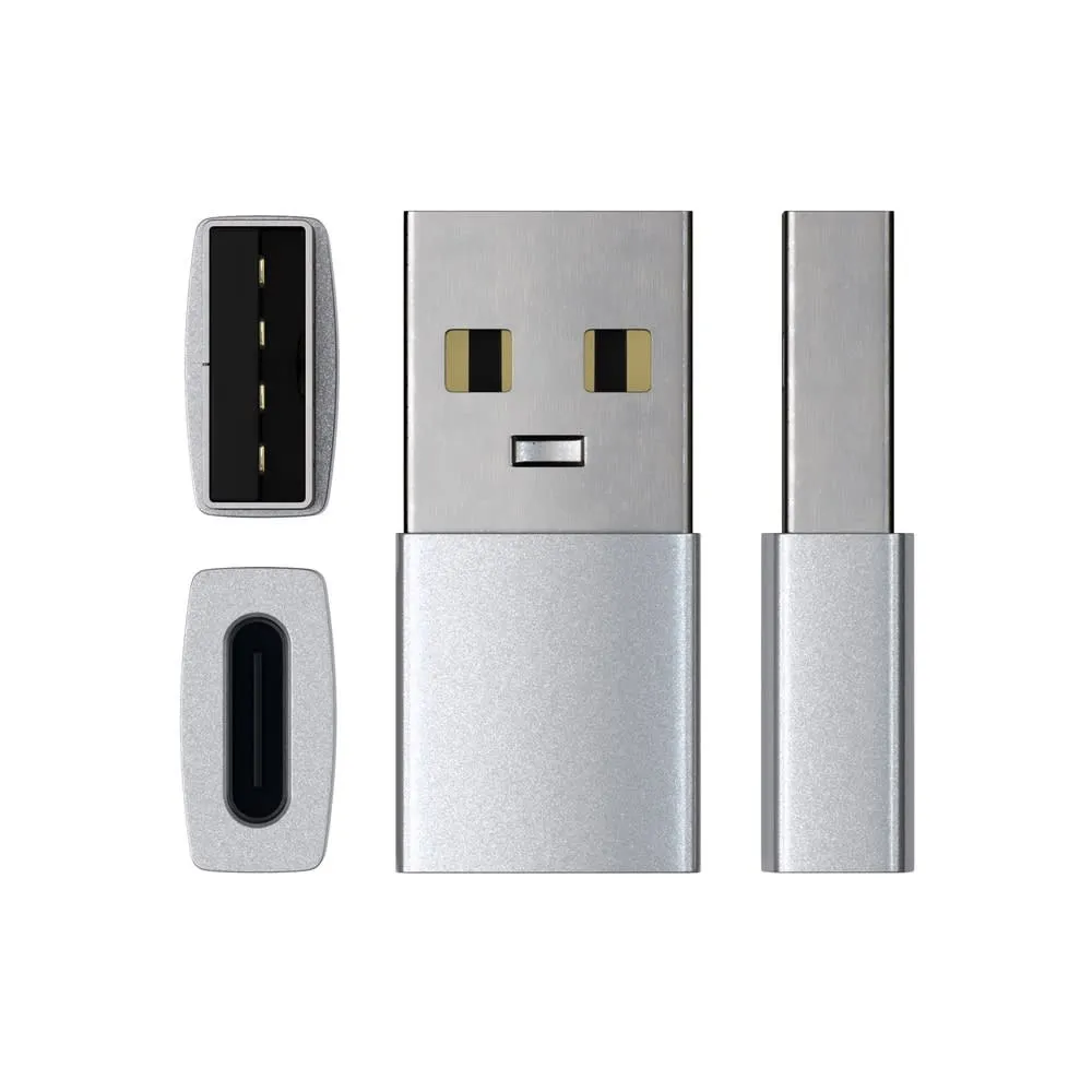 Satechi Aluminium USB-A to USB-C Adapter