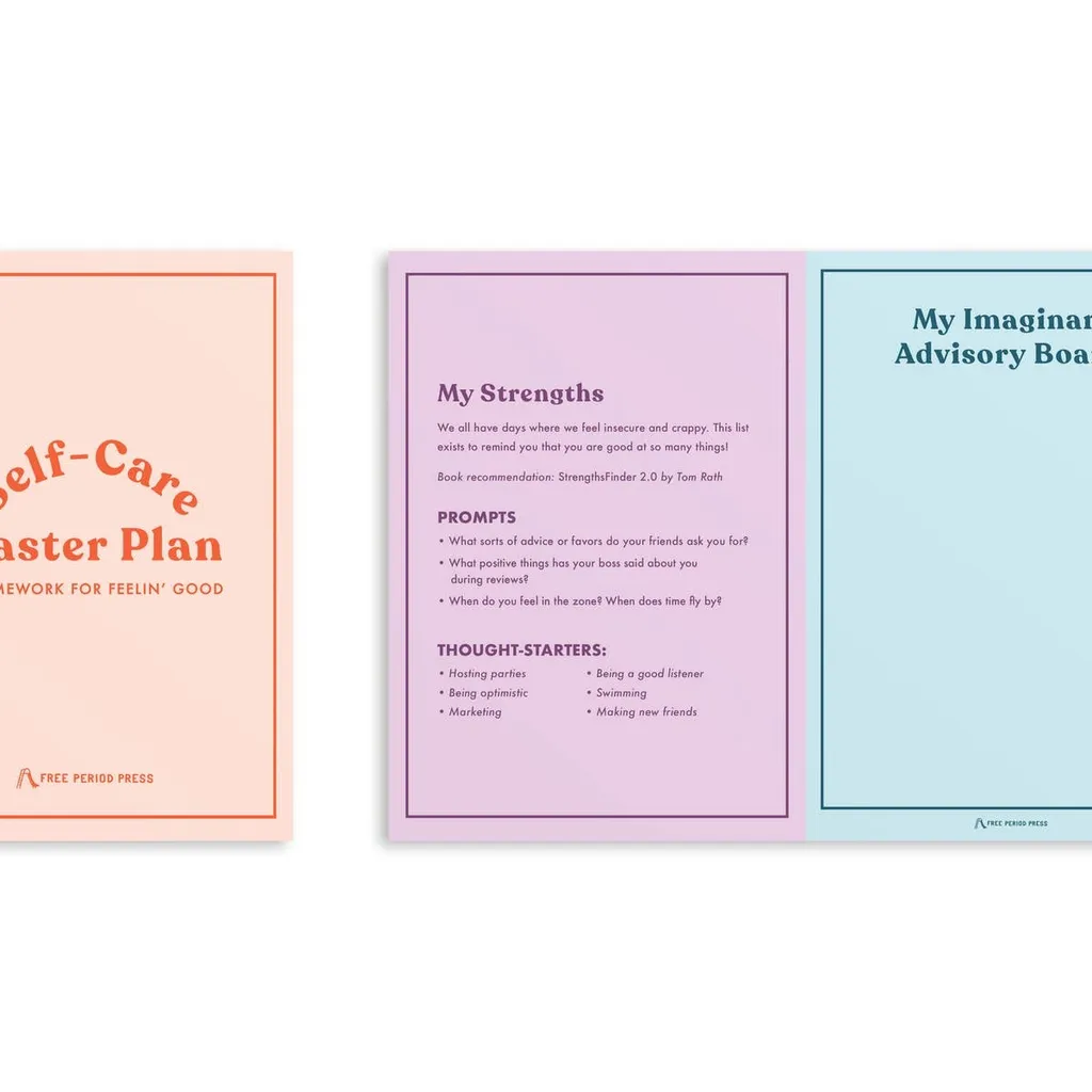 Self Care Master Plan Book