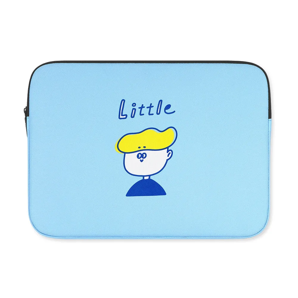 Sky Blue Graphic Laptop Sleeves 13 15 inch Cases Protective Covers Handbags Square Pouches Designer Artist Prints Cute Lightweig