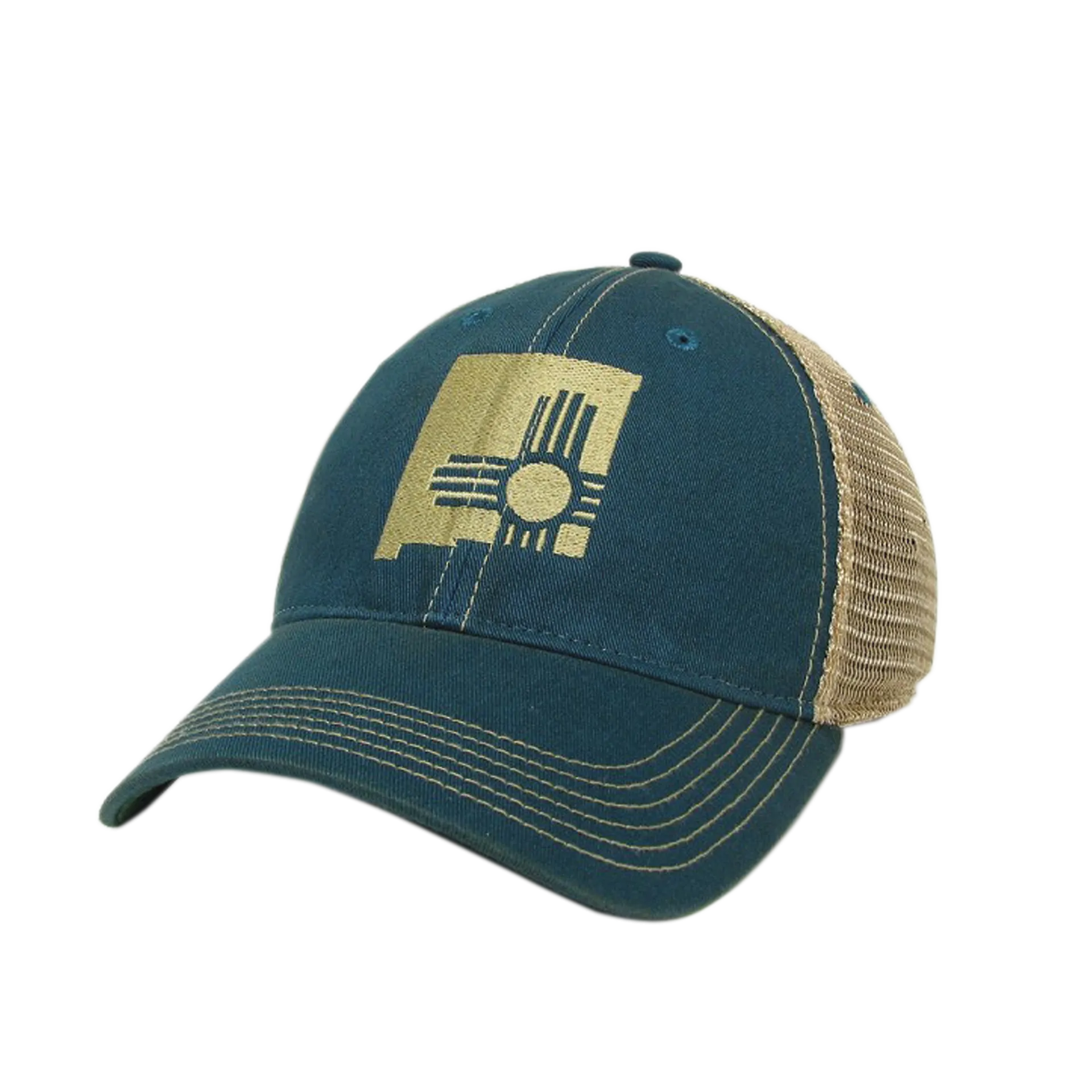 State Zia Trucker Hat Teal