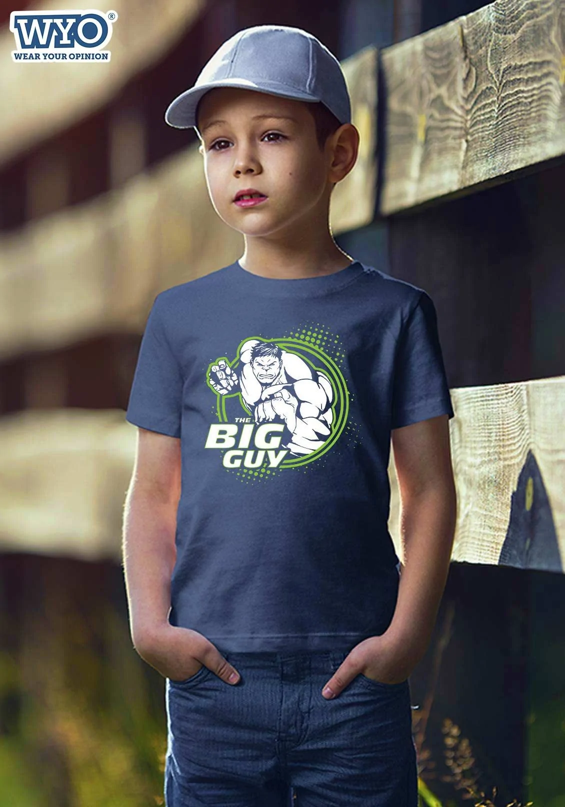 The Big Guy Hulk Kids T-Shirt