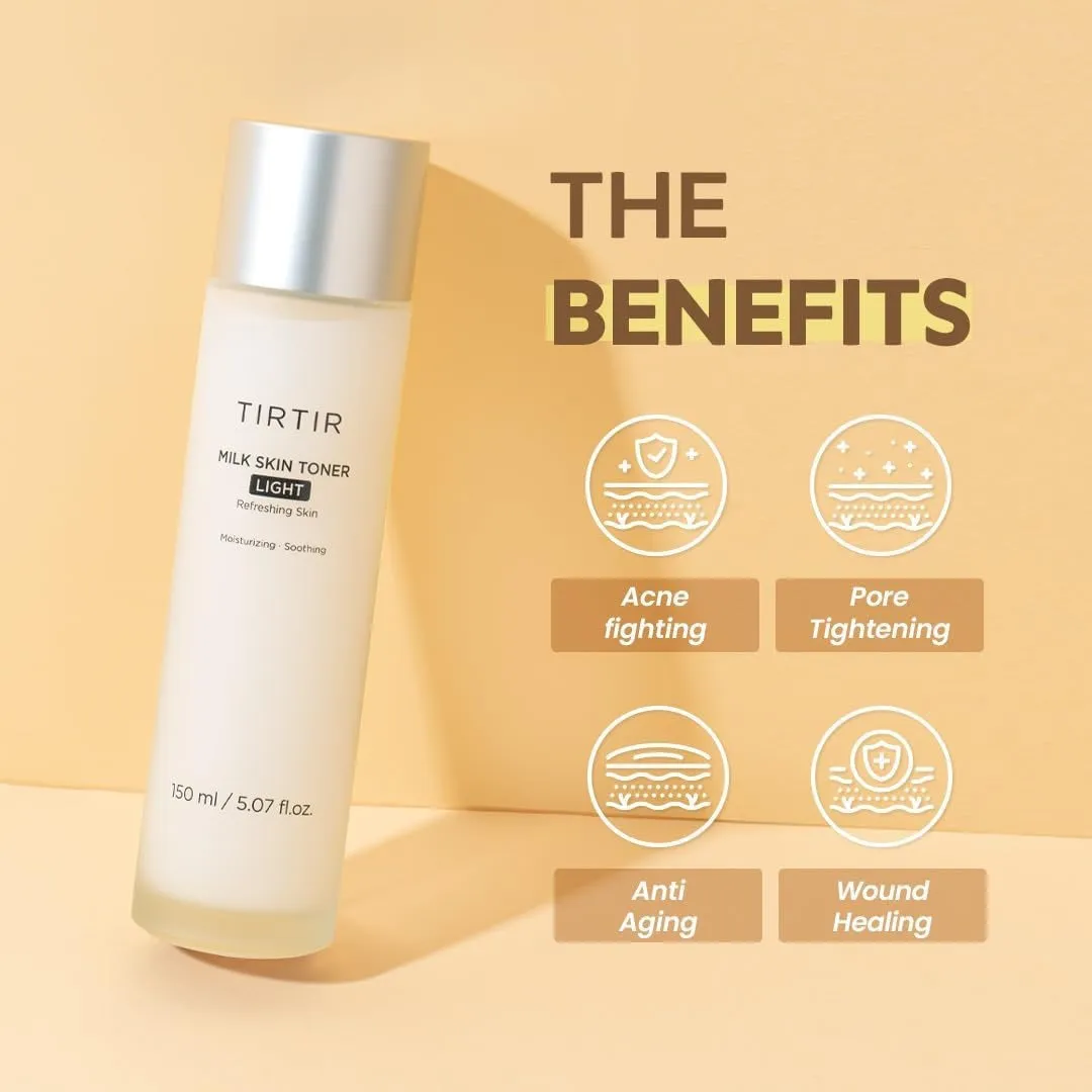 TIRTIR Milk Skin Toner Light - 150ML