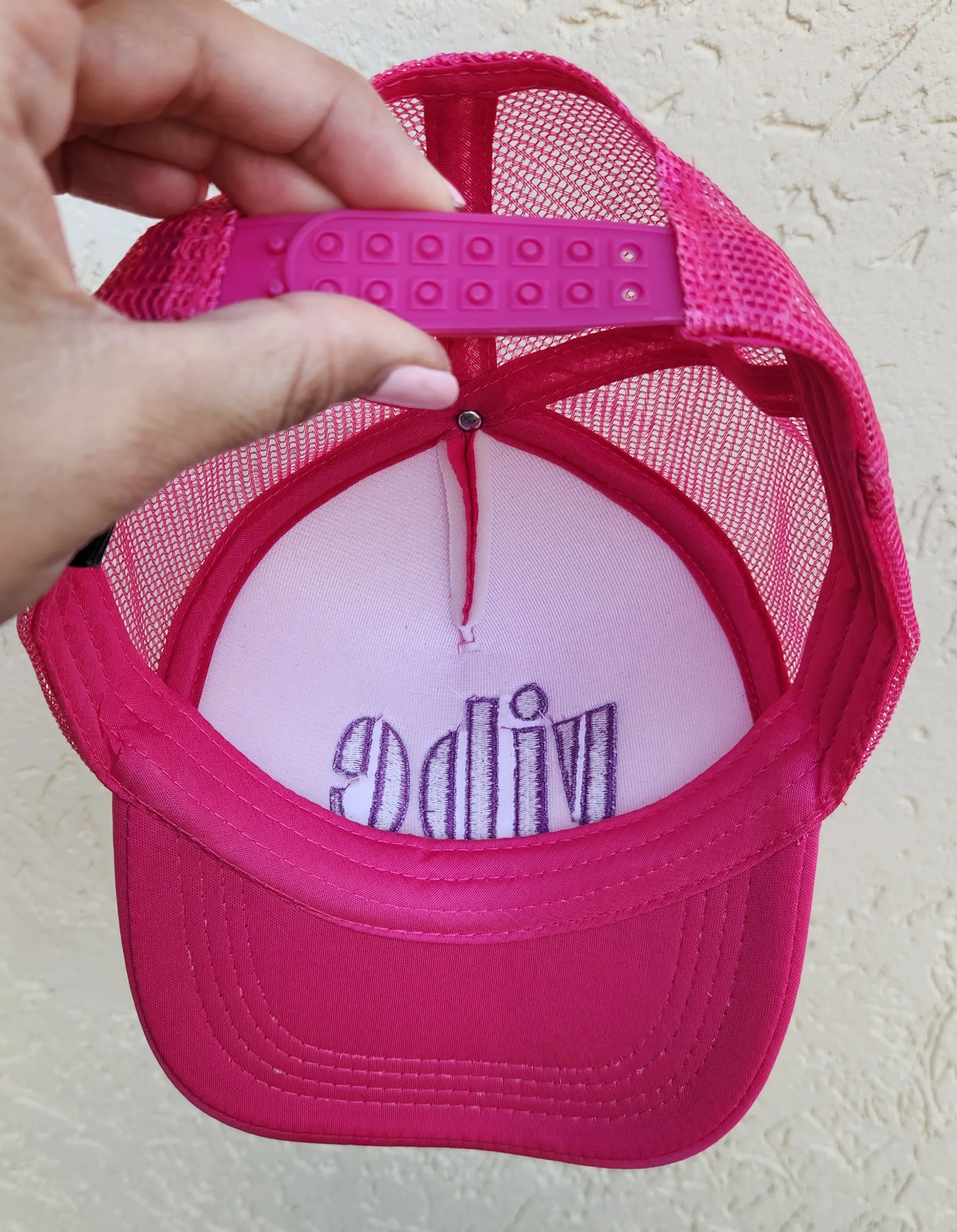 TLB Foam Mesh Trucker Cap PINK