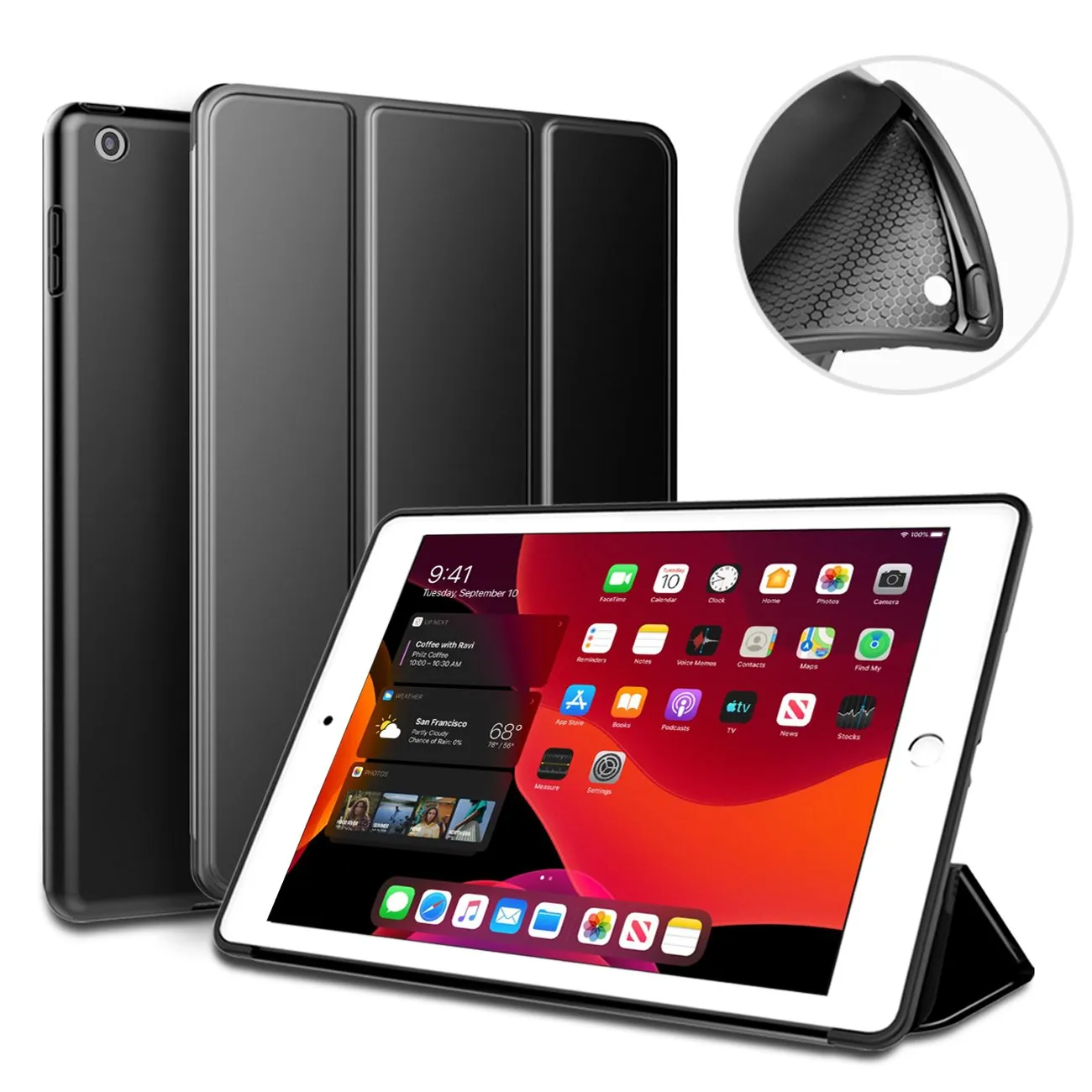 Trifold Stand Smart Case for iPad 9.7 (6th & 5th Gen)