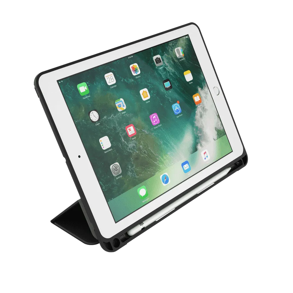 Trifold Stand Smart Case w/ Pencil Holder for iPad 9.7 (6th Gen)