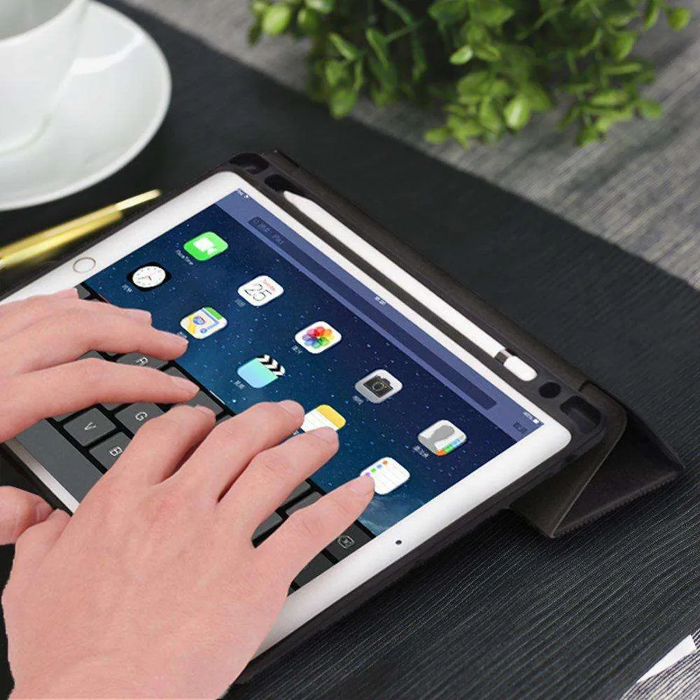 Trifold Stand Smart Case w/ Pencil Holder for iPad 9.7 (6th Gen)