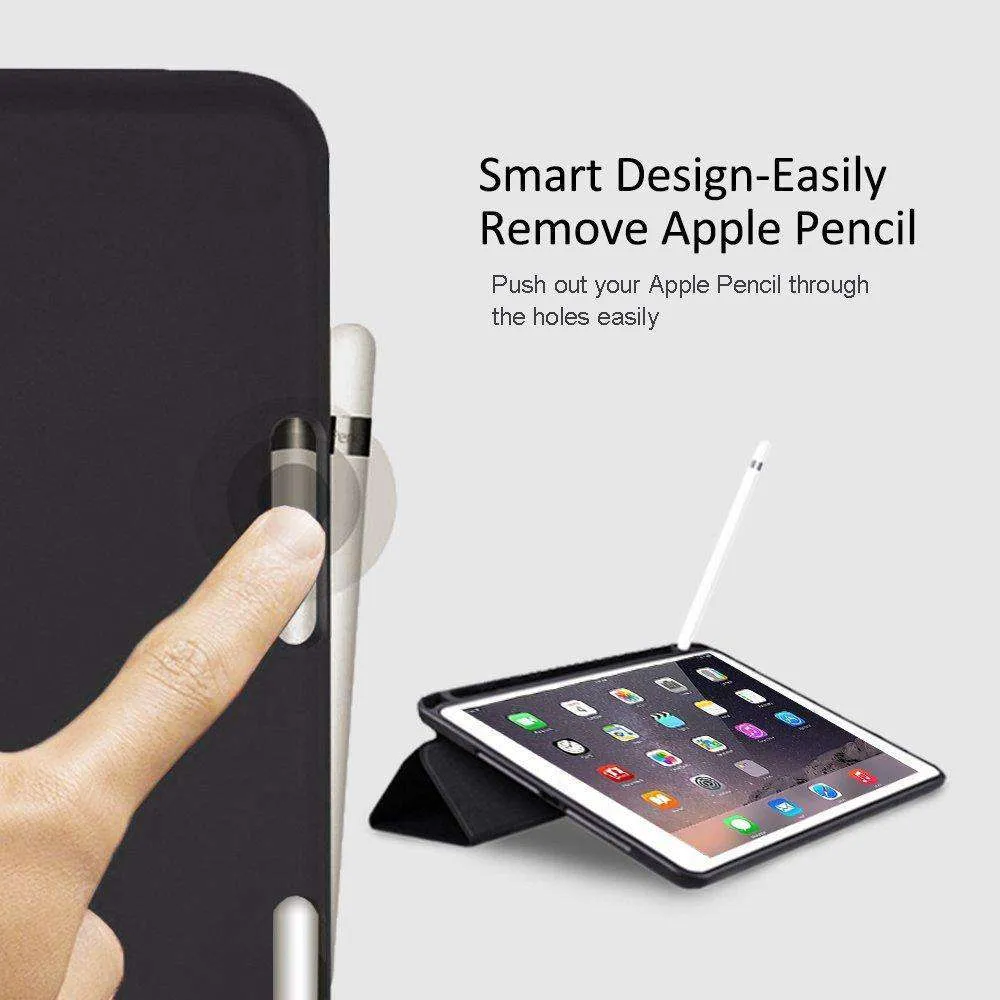 Trifold Stand Smart Case w/ Pencil Holder for iPad 9.7 (6th Gen)