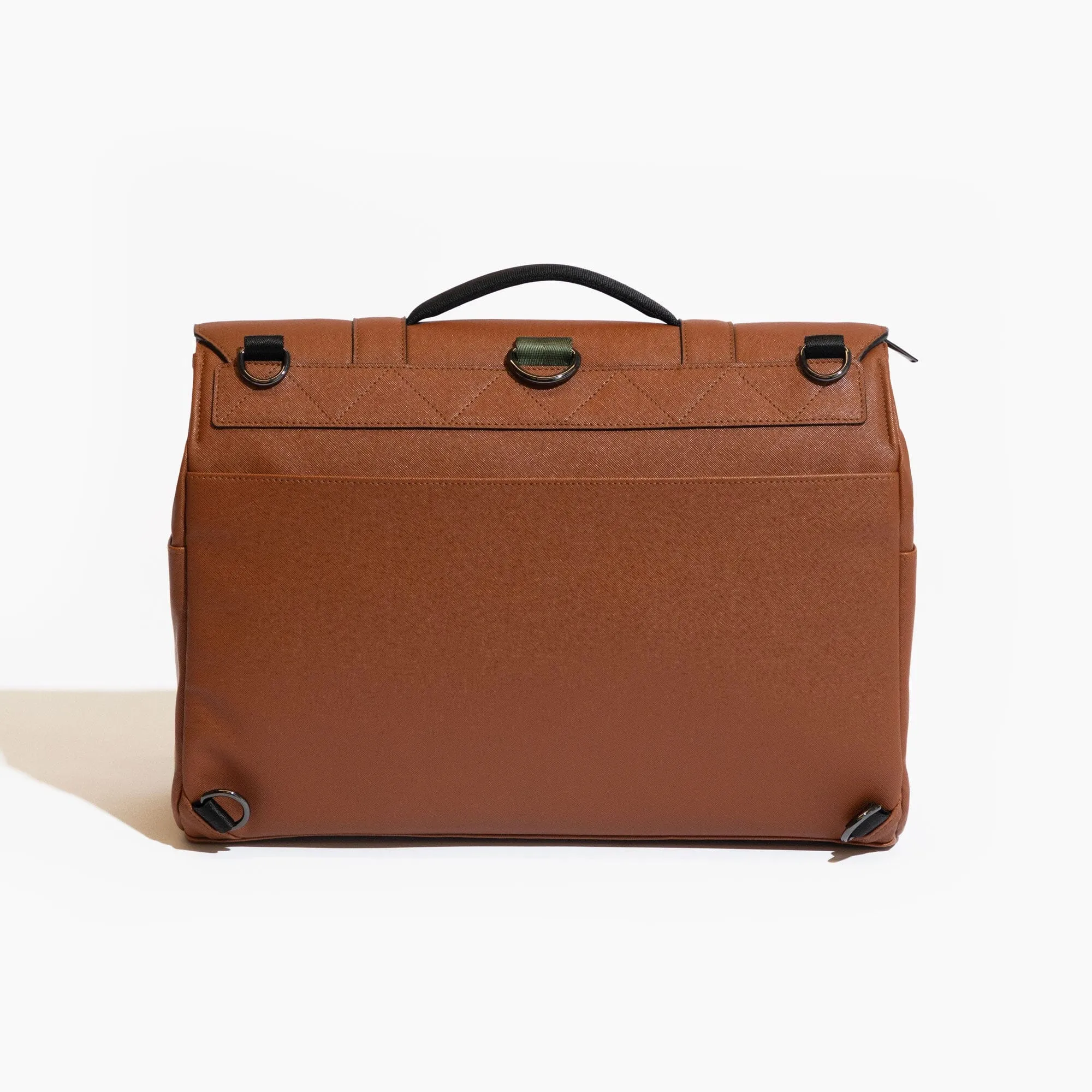 Walnut Cambridge Messenger Bag