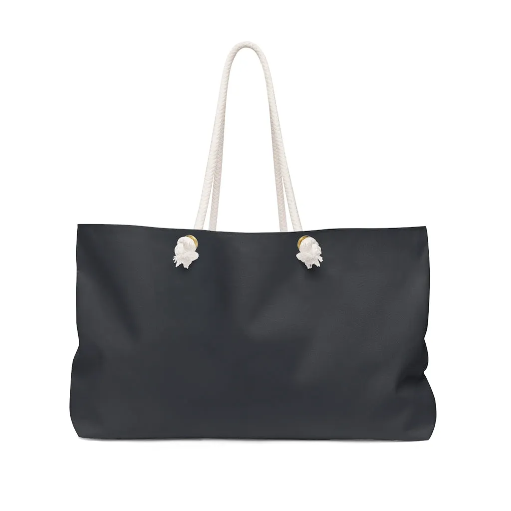 WEEKENDER BEACH BAG - BLACK LAVA