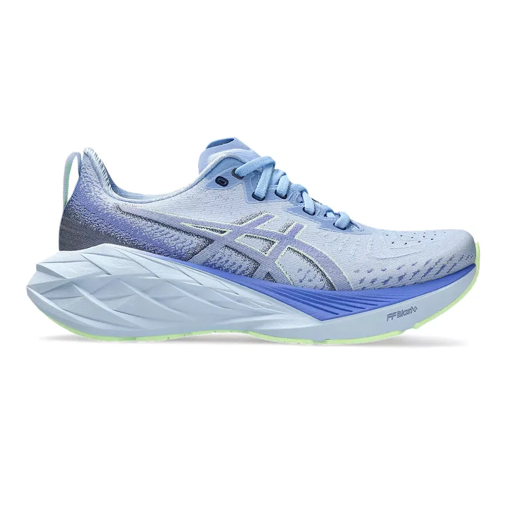 Women's Asics Novablast 4, Light Sapphire/Sapphire, 9.5 B Medium