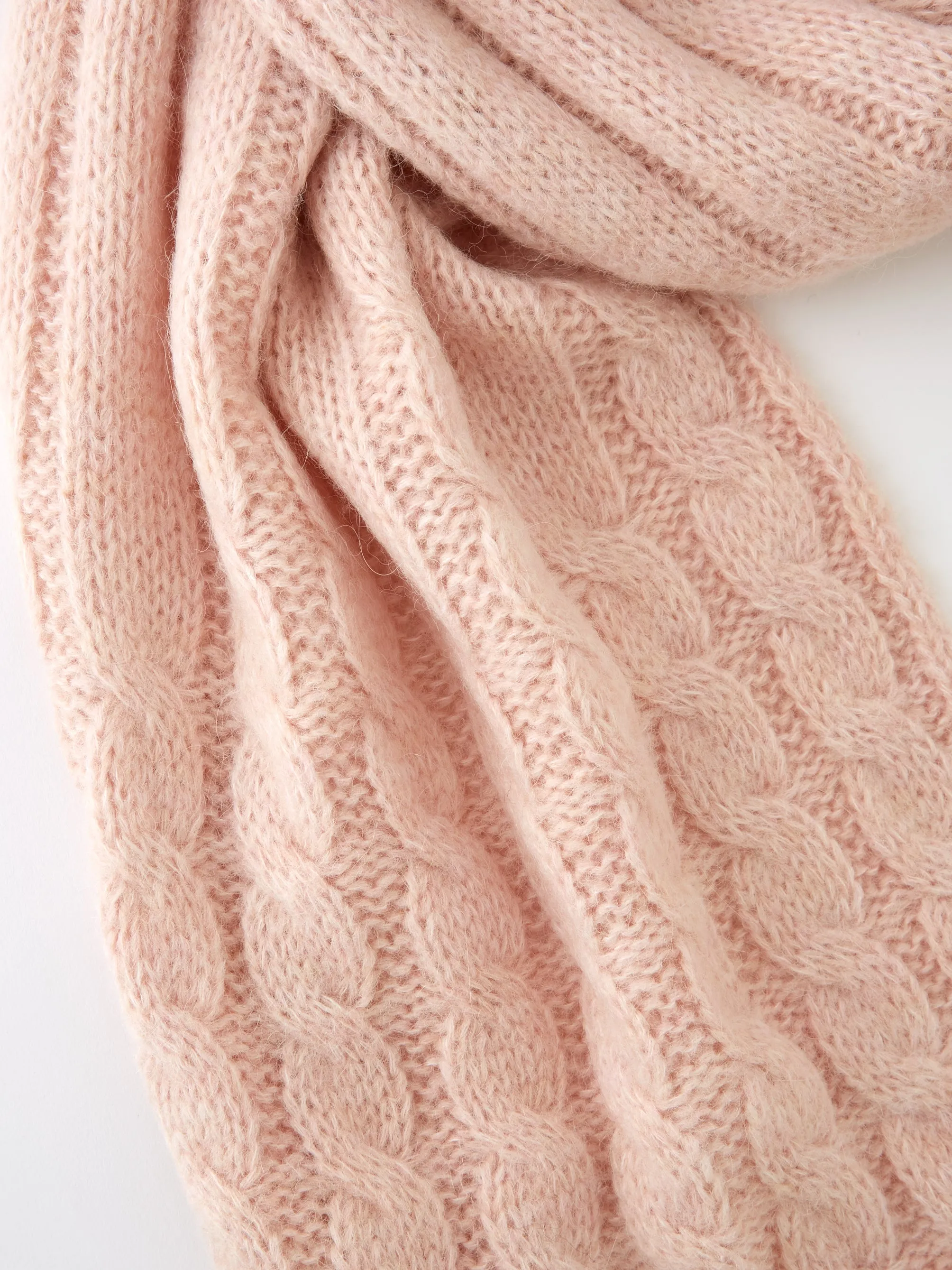 Womens Tommy Hilfiger Timeless Scarf & Hat in Pink