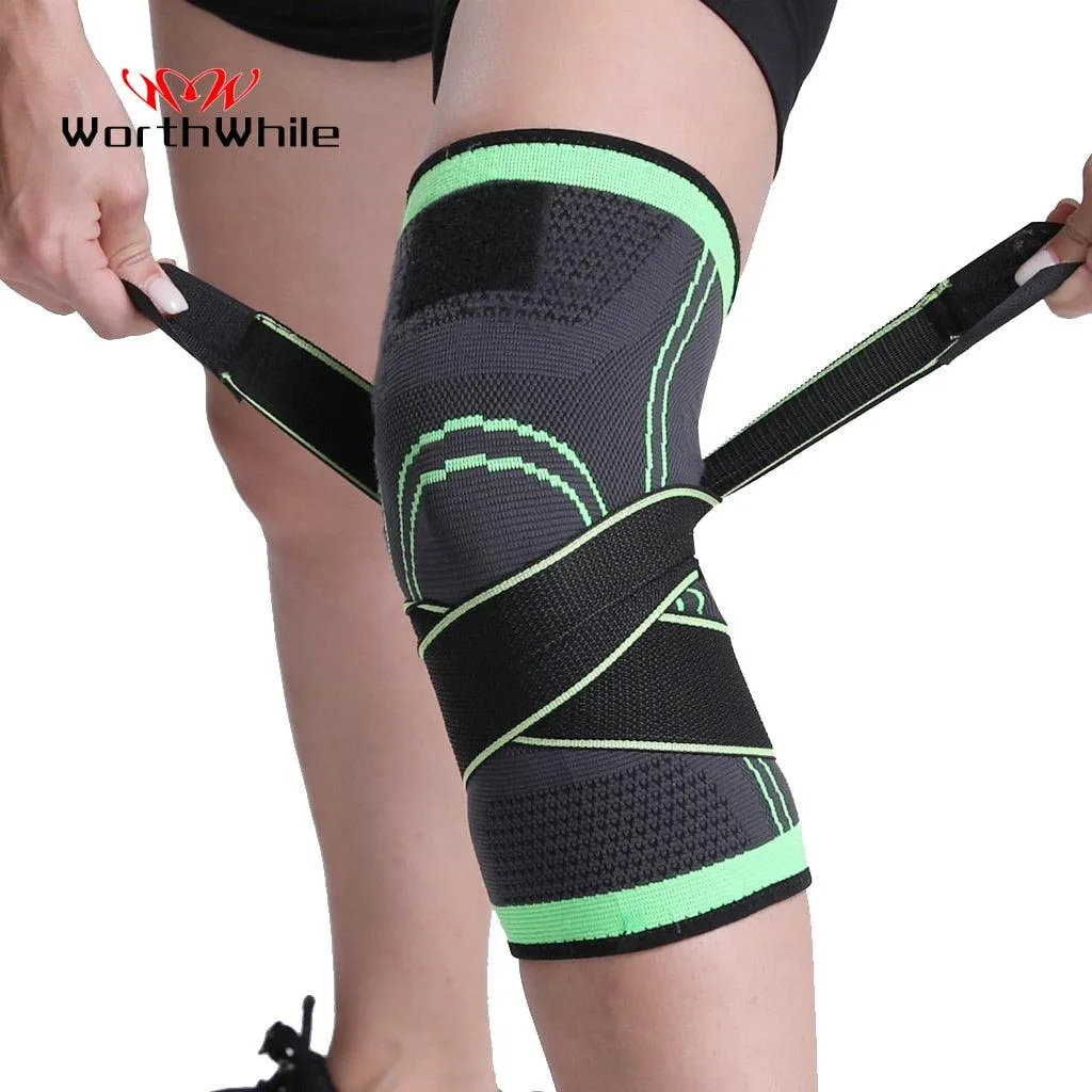 WorthWhile Sports Kneepad Men Pressurized Elastic