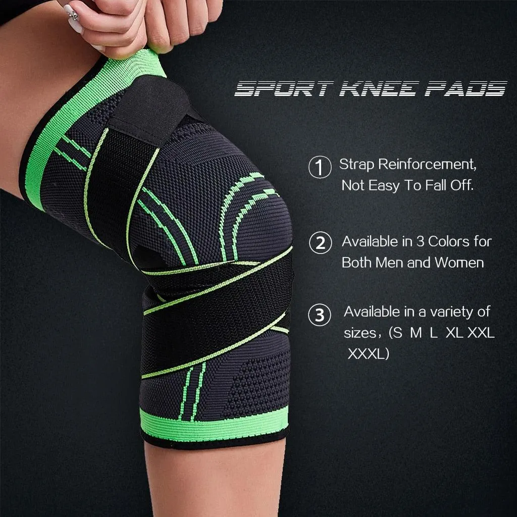 WorthWhile Sports Kneepad Men Pressurized Elastic