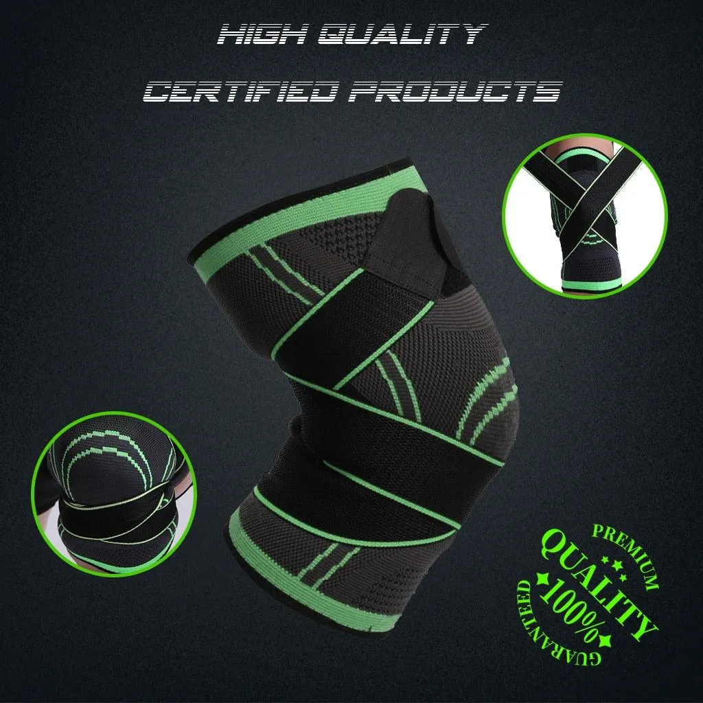 WorthWhile Sports Kneepad Men Pressurized Elastic