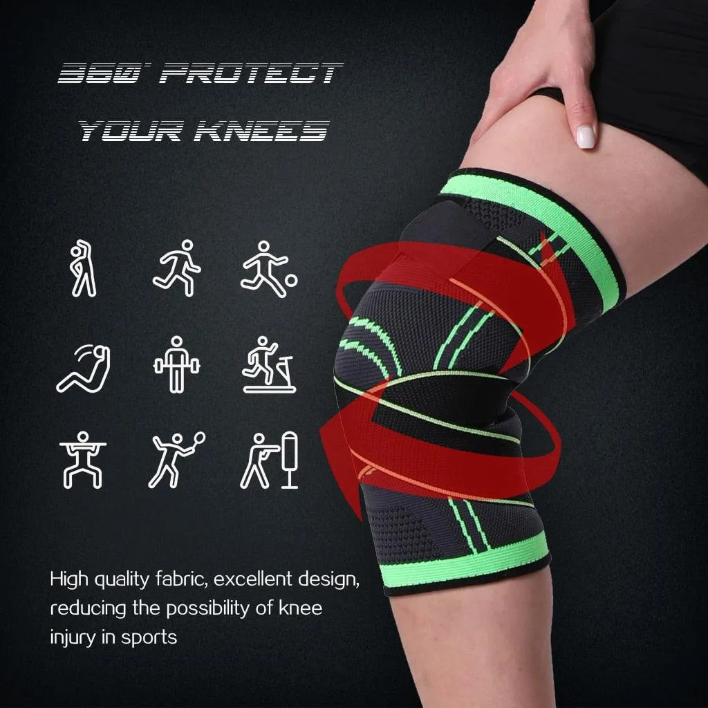 WorthWhile Sports Kneepad Men Pressurized Elastic