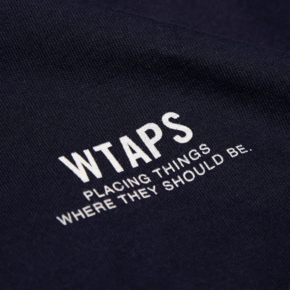 WTAPS Brush TeeNavy