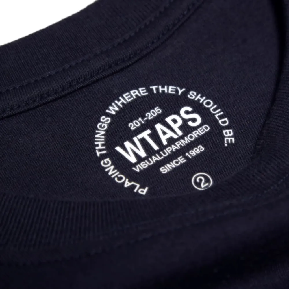 WTAPS Brush TeeNavy